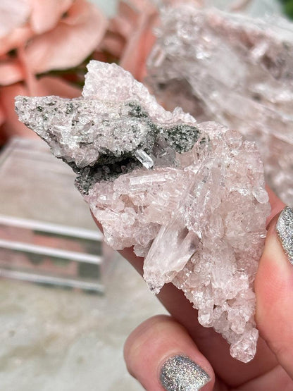 Pink Colombian Quartz Clusters