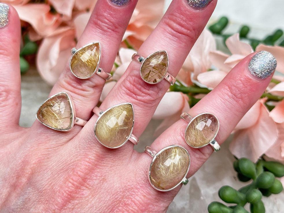 silver-rutile-quartz-rings