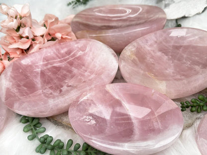 Madagascar Rose Quartz Bowls