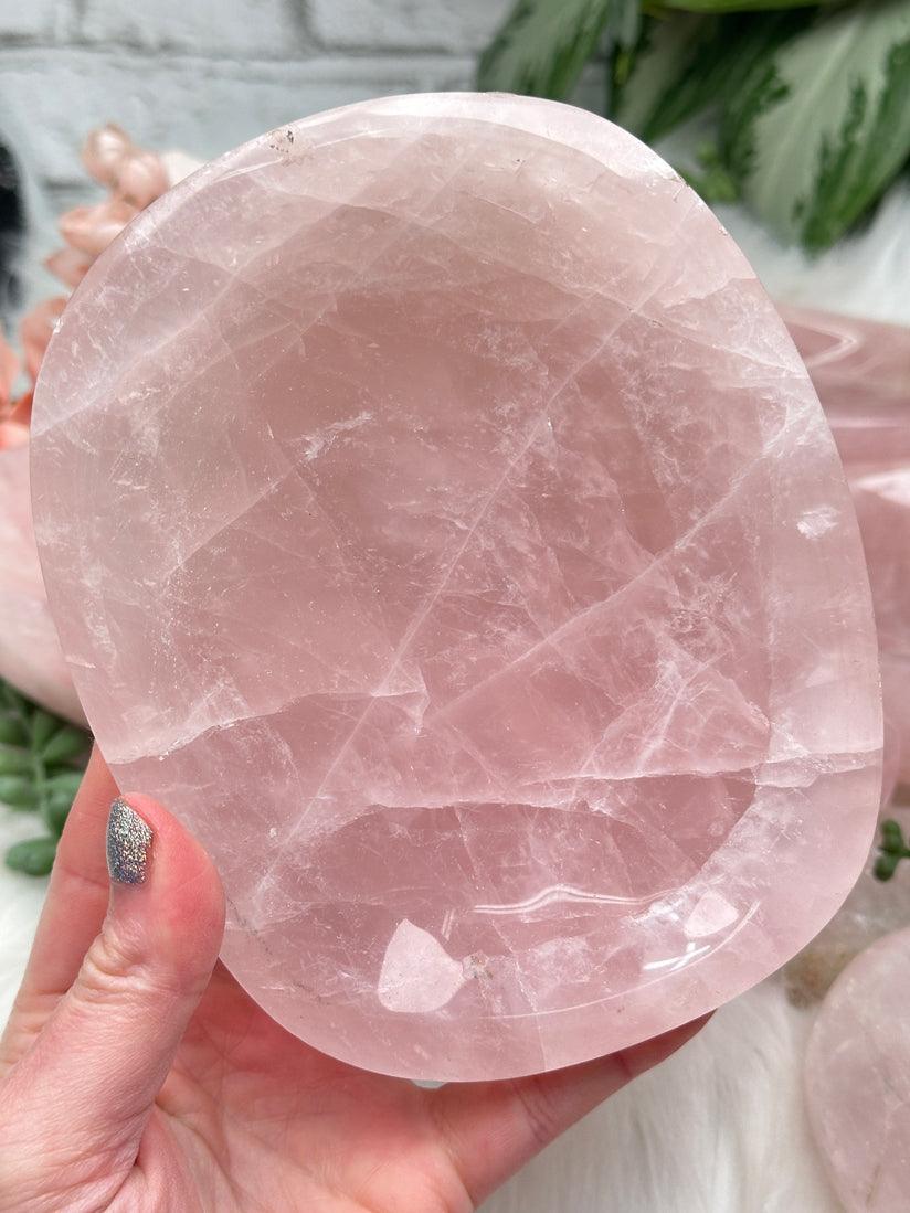 Madagascar Rose Quartz Bowls