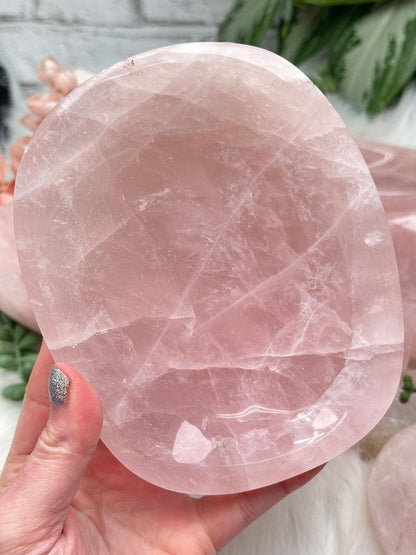 Madagascar Rose Quartz Bowls