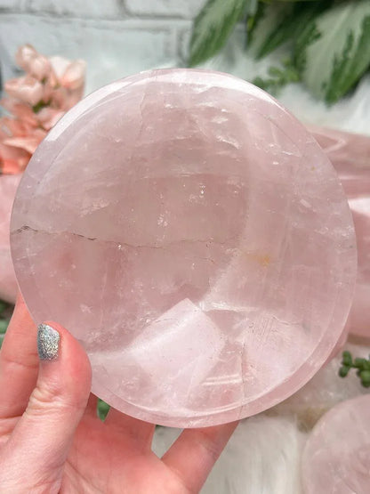 Madagascar Rose Quartz Bowls