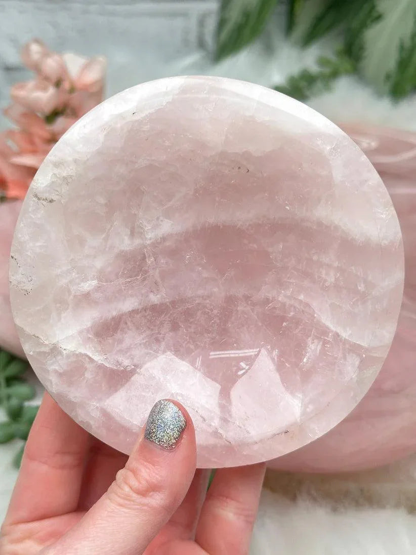 Madagascar Rose Quartz Bowls