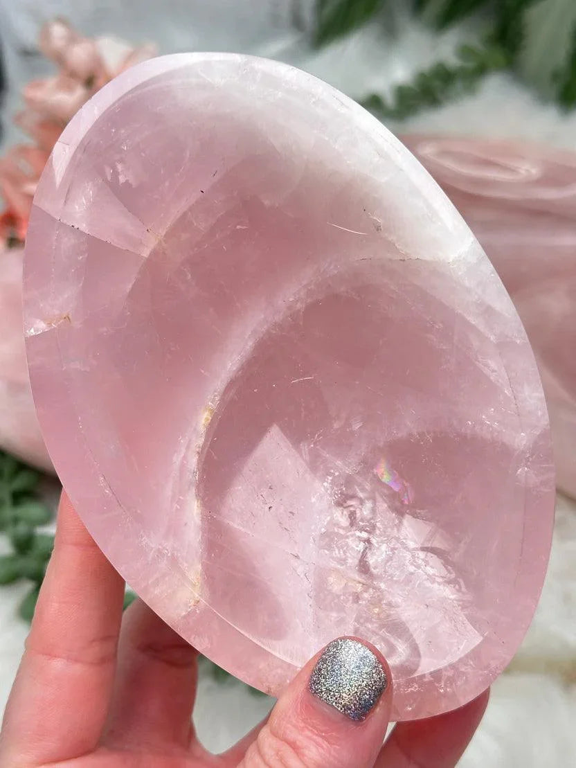 Madagascar Rose Quartz Bowls