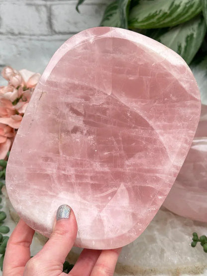 Madagascar Rose Quartz Bowls