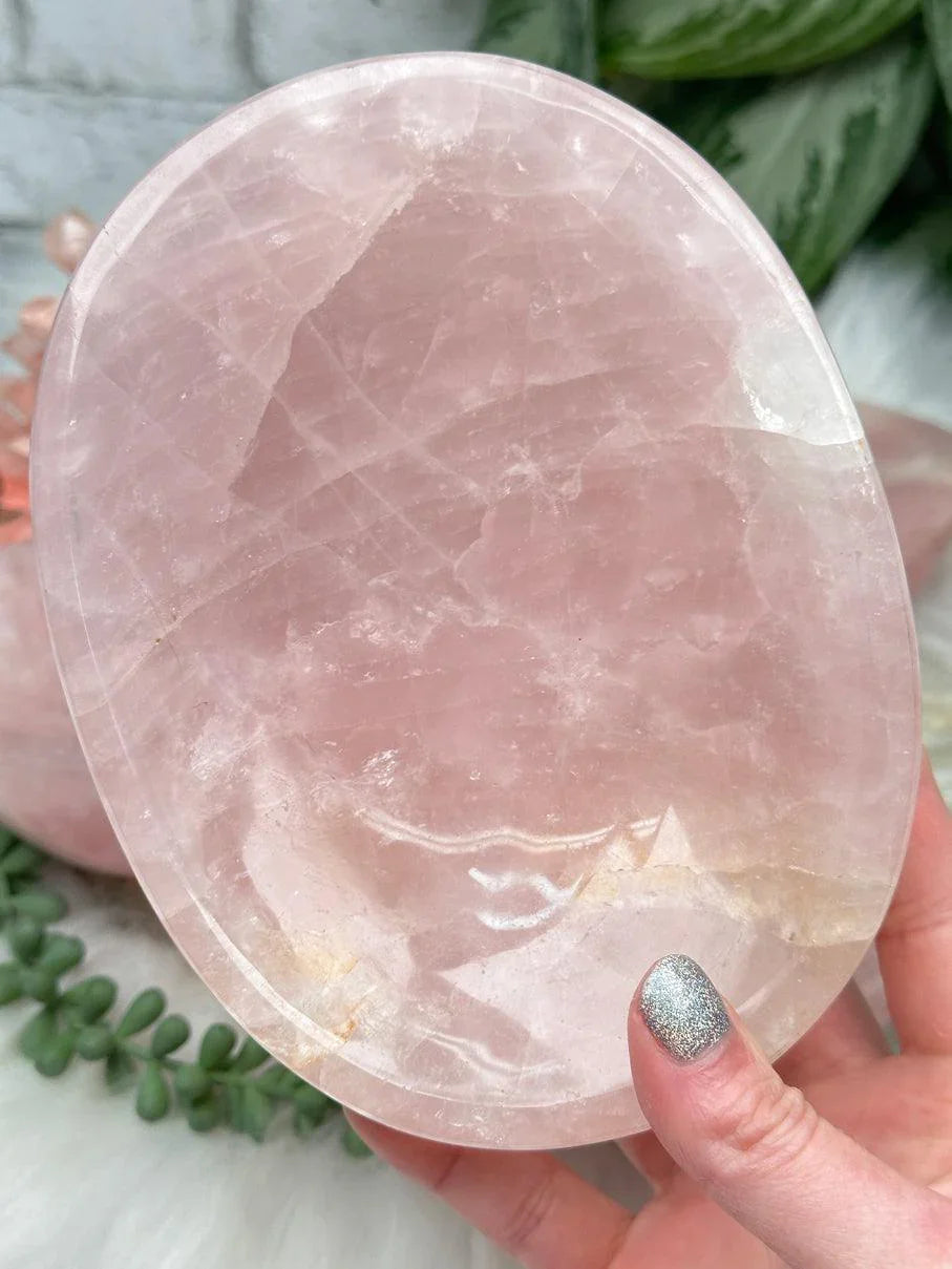 Madagascar Rose Quartz Bowls