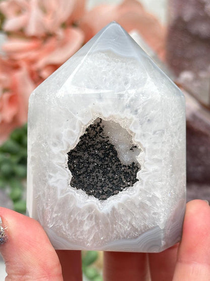 Unique Agate Crystal Points