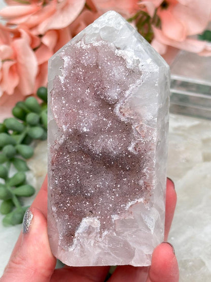 Unique Agate Crystal Points