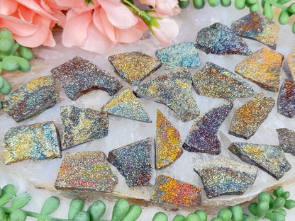 Small Russian Rainbow Pyrite