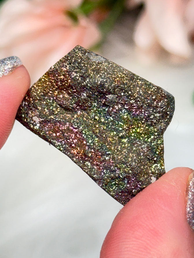 Small Russian Rainbow Pyrite