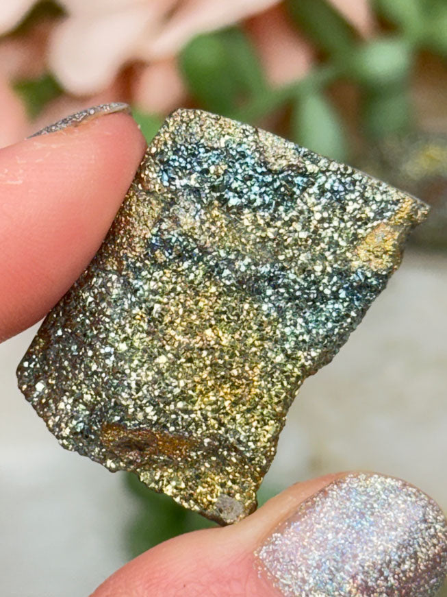 Small Russian Rainbow Pyrite