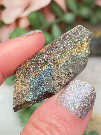 Small Russian Rainbow Pyrite