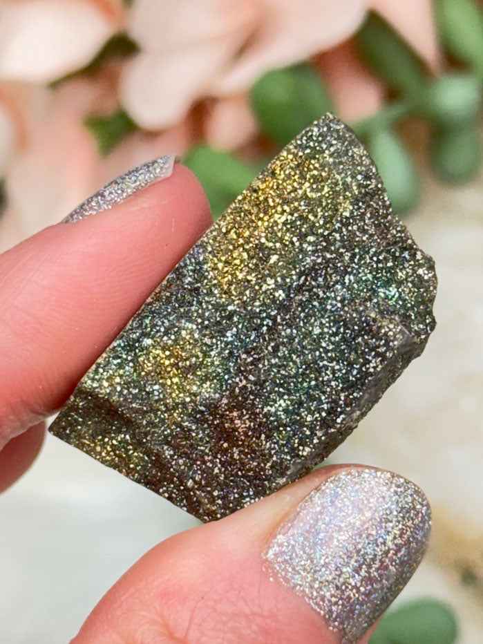 Small Russian Rainbow Pyrite