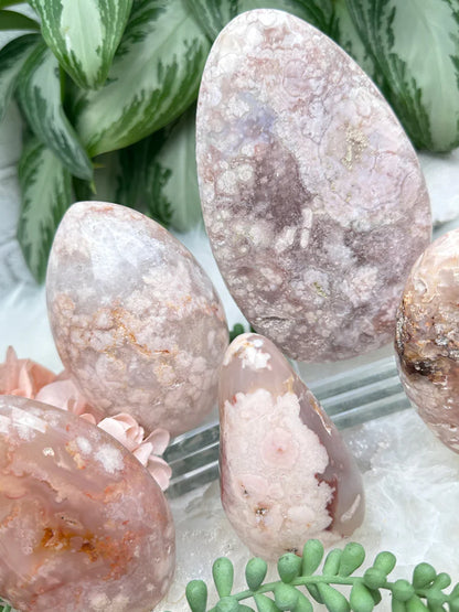 Flower Agate Freeforms