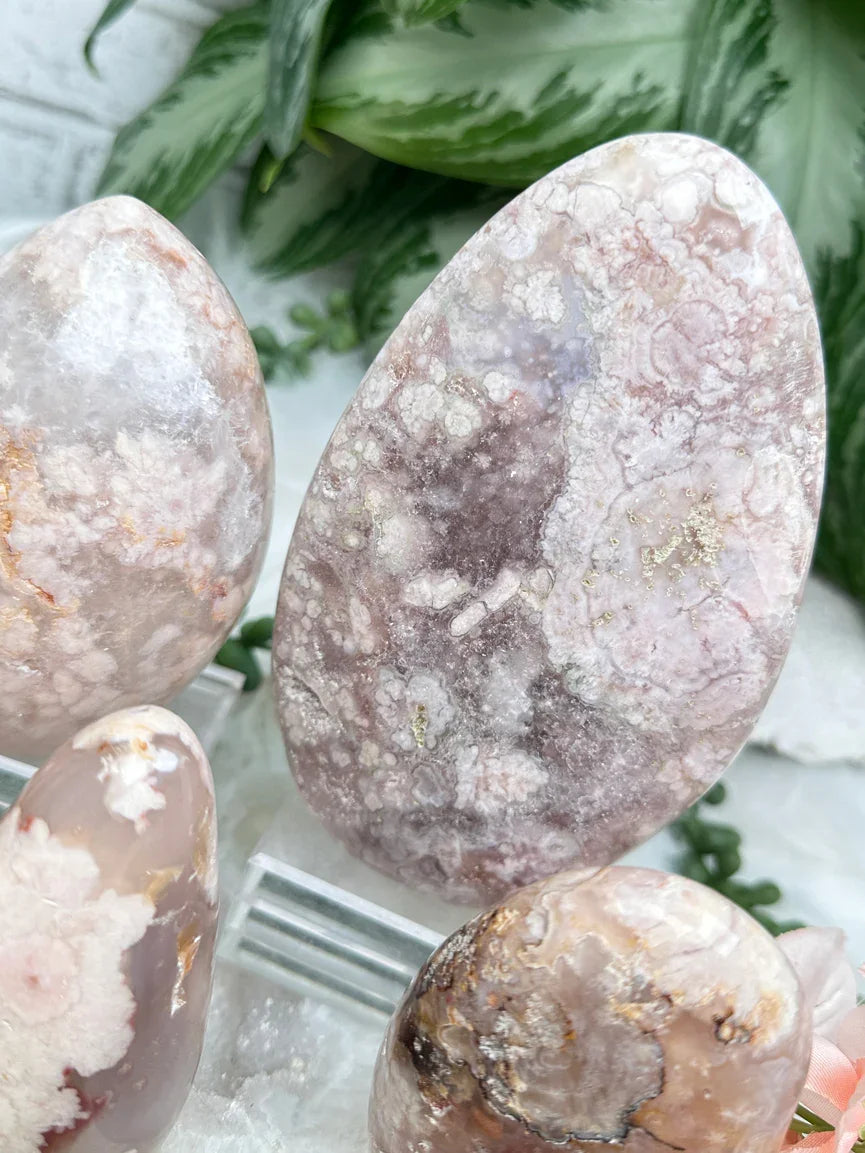 Flower Agate Freeforms