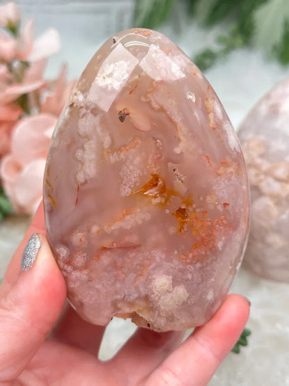 Flower Agate Freeforms