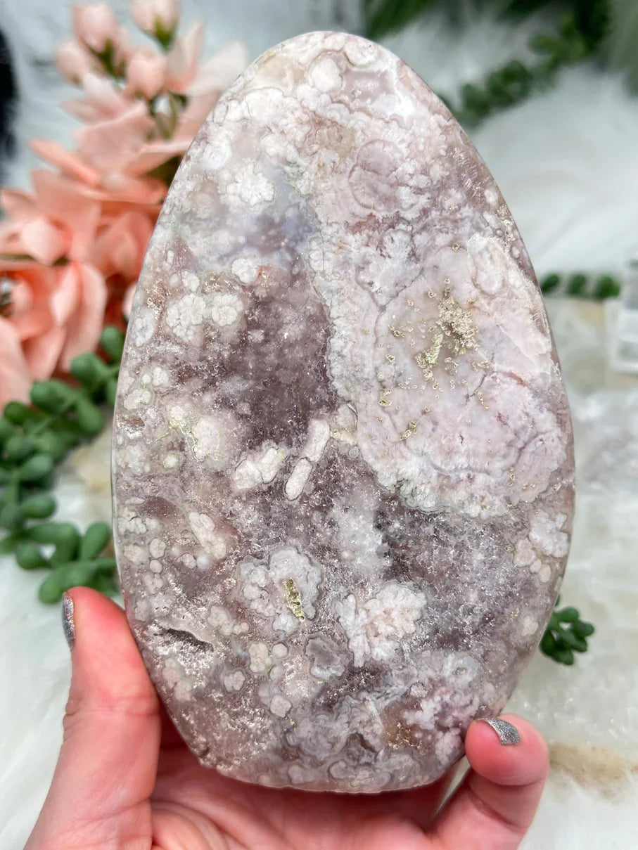 Flower Agate Freeforms