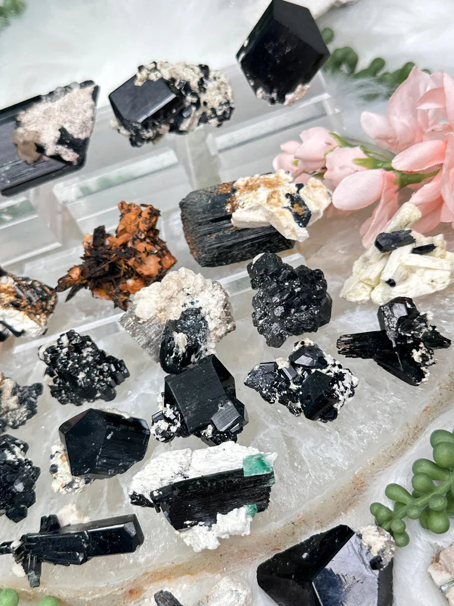 Black Tourmaline Microline