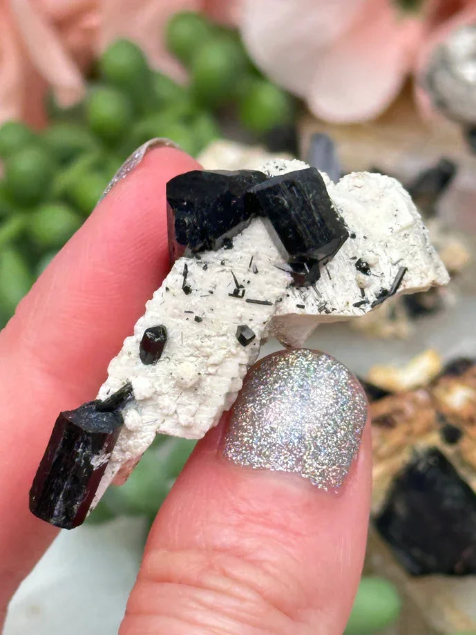 Black Tourmaline Microline
