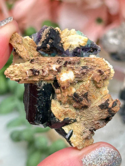 Black Tourmaline Microline