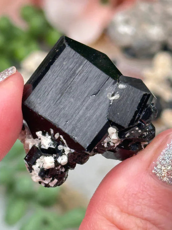 Black Tourmaline Microline
