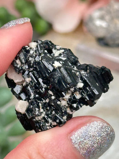 Black Tourmaline Microline