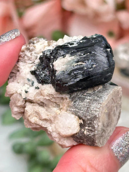 Black Tourmaline Microline
