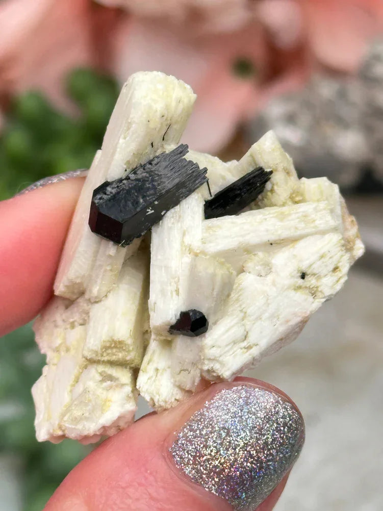 Black Tourmaline Microline