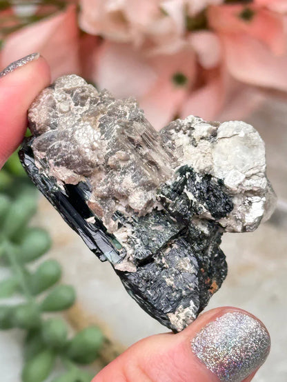 Black Tourmaline Microline