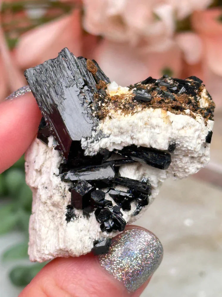 Black Tourmaline Microline