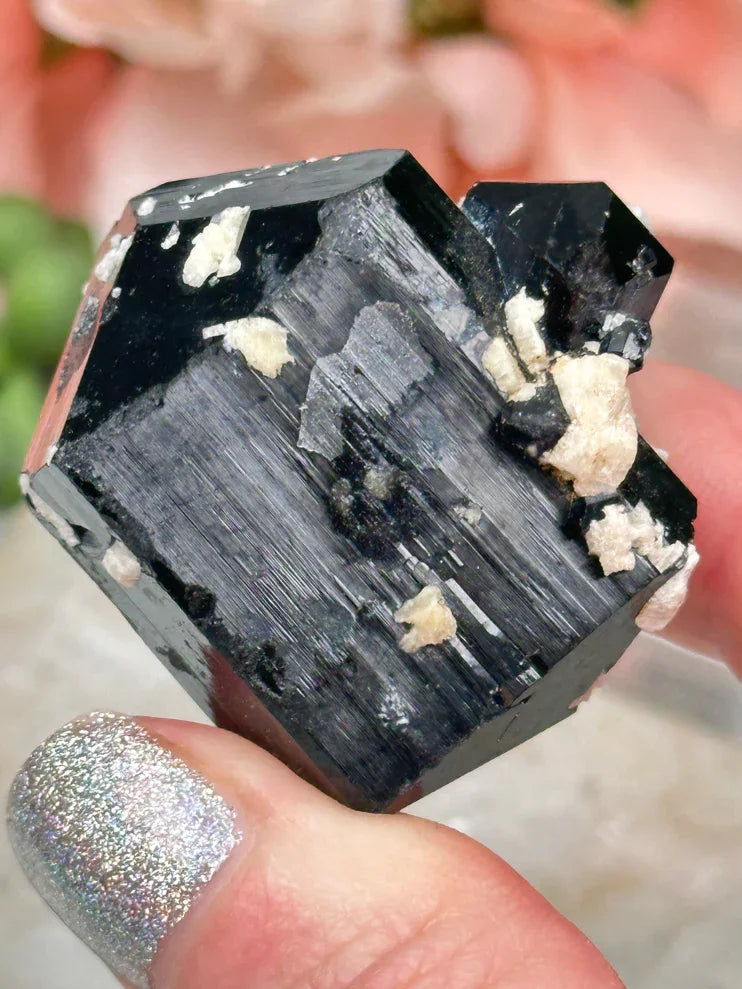 Black Tourmaline Microline
