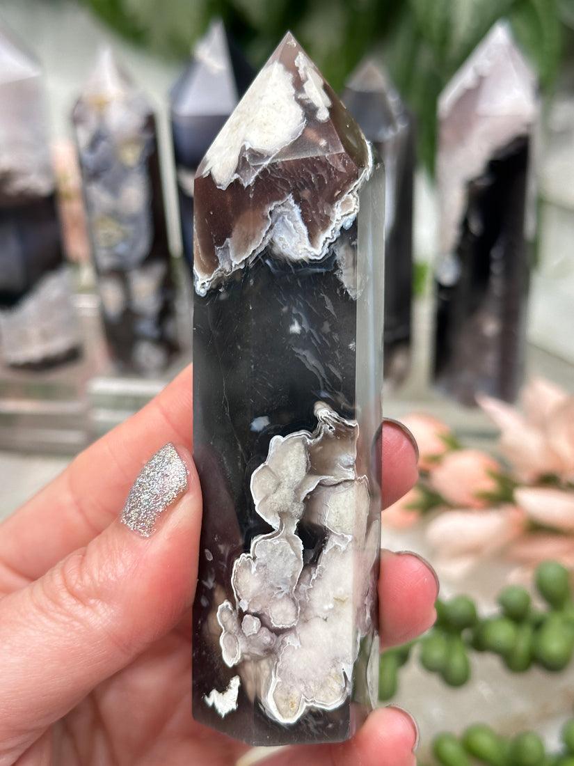 black-flower-agate-crystal