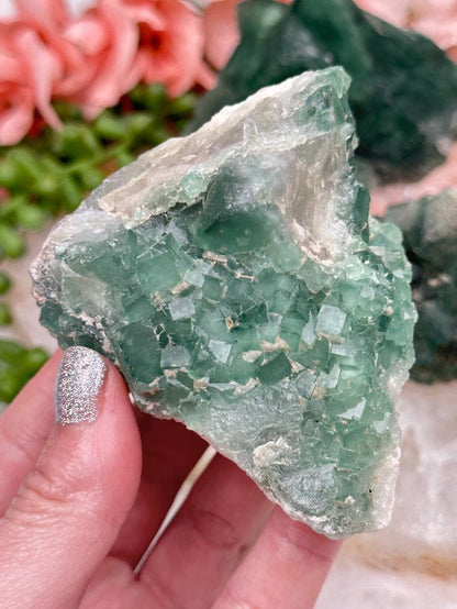 UV Madagascar Green Fluorite
