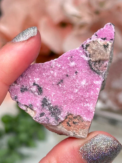 Pink Cobalto Calcite Clusters