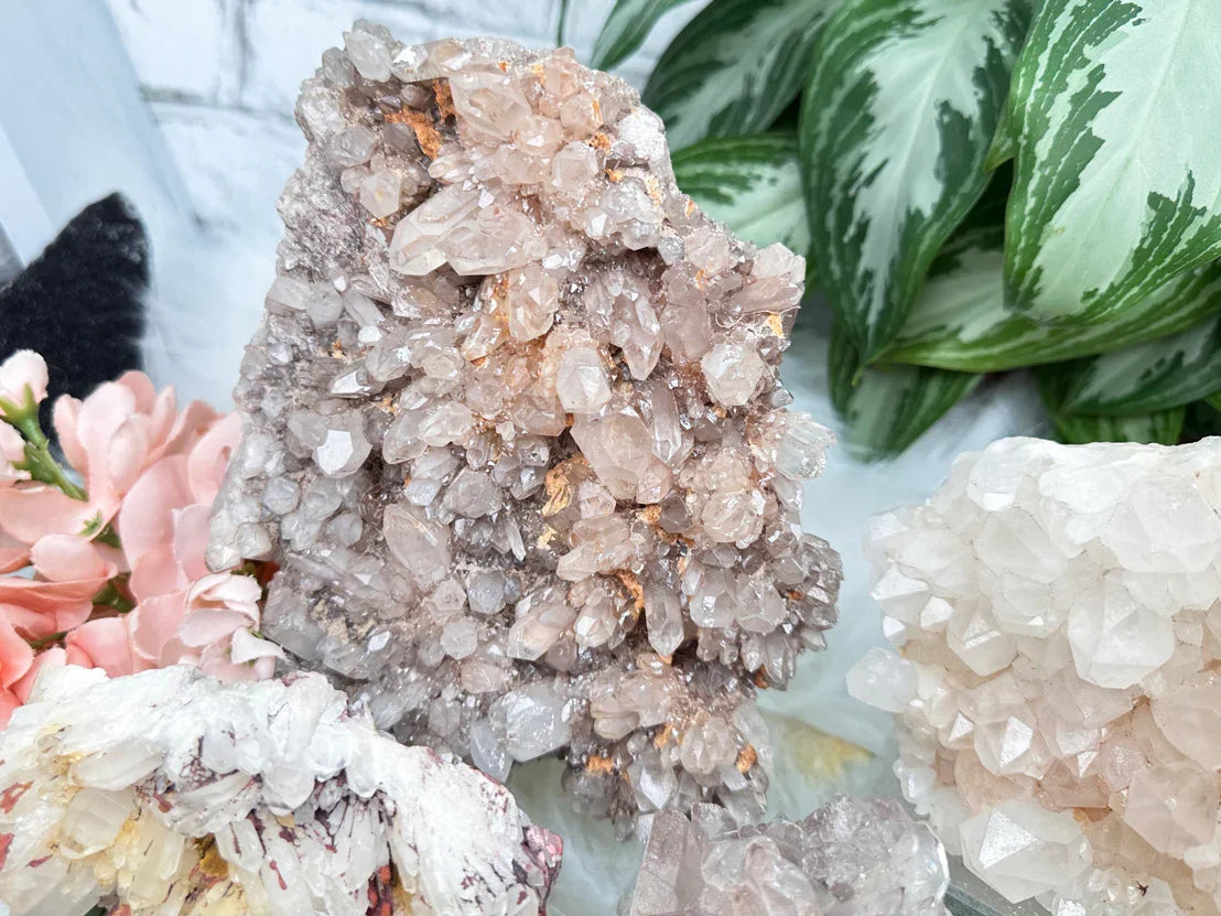 Unique Madagascar Quartz Clusters