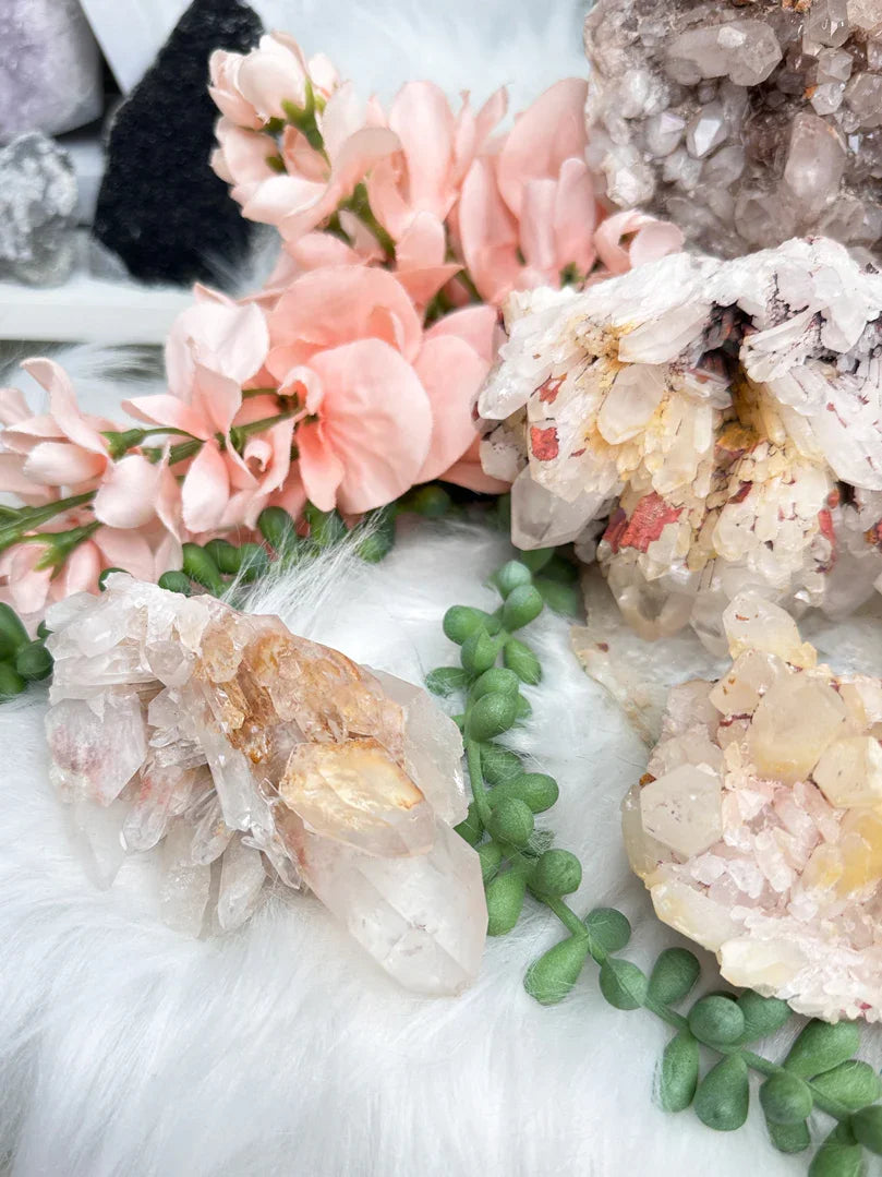 Unique Madagascar Quartz Clusters