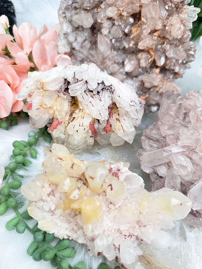 Unique Madagascar Quartz Clusters