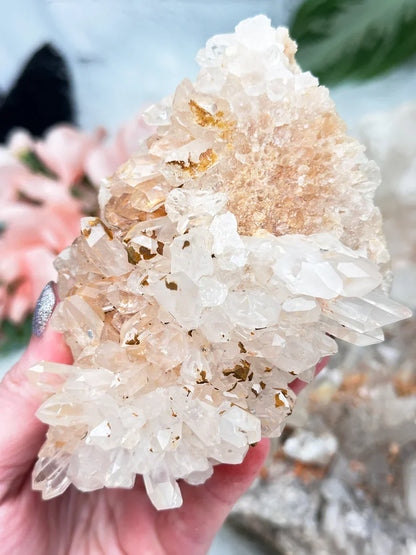 Unique Madagascar Quartz Clusters