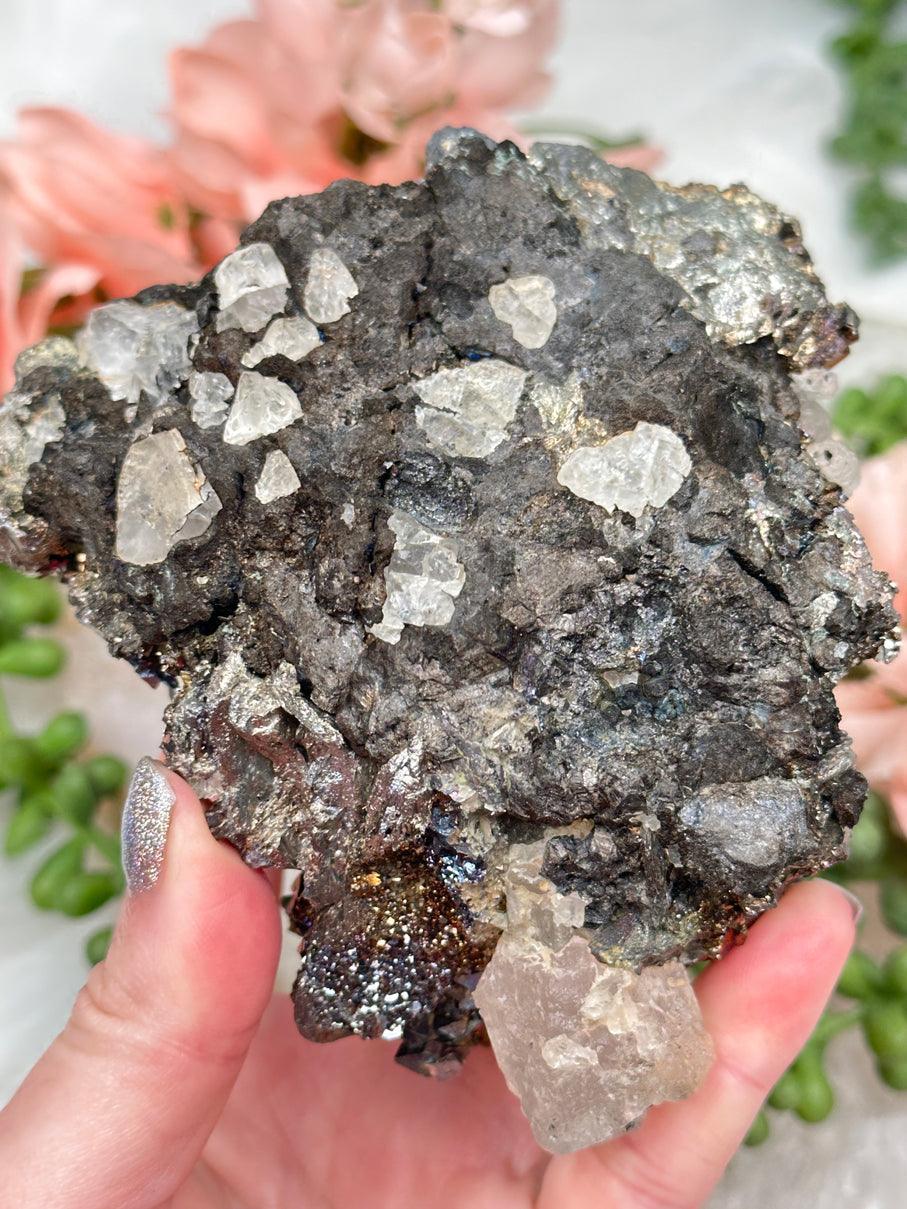 arsenopyrite-clear-fluorite