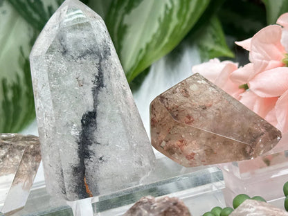 Rutile & Garden Quartz Pieces