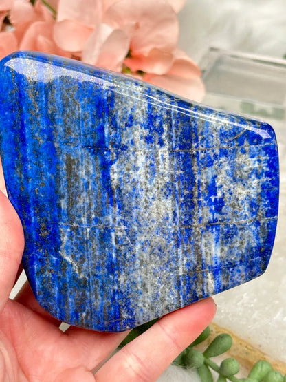 Lapis Lazuli Raw Pyrite