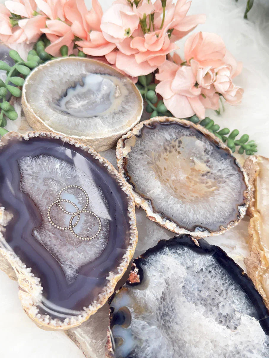 Agate Ring Dishes