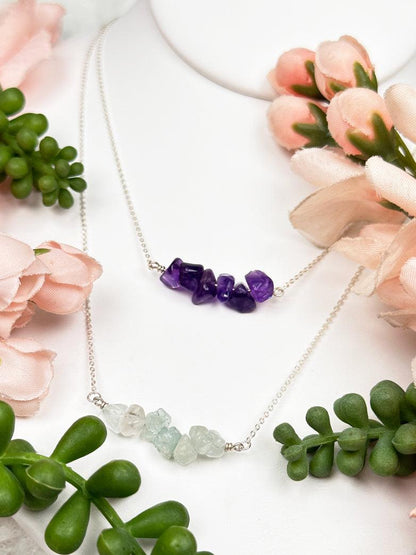 amethyst-aquamarine-chip-necklaces