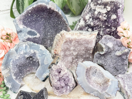 Amethyst Geodes & Pieces