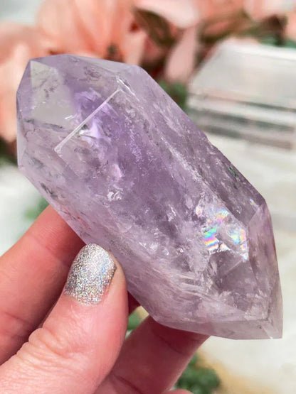 Amethyst Double Points