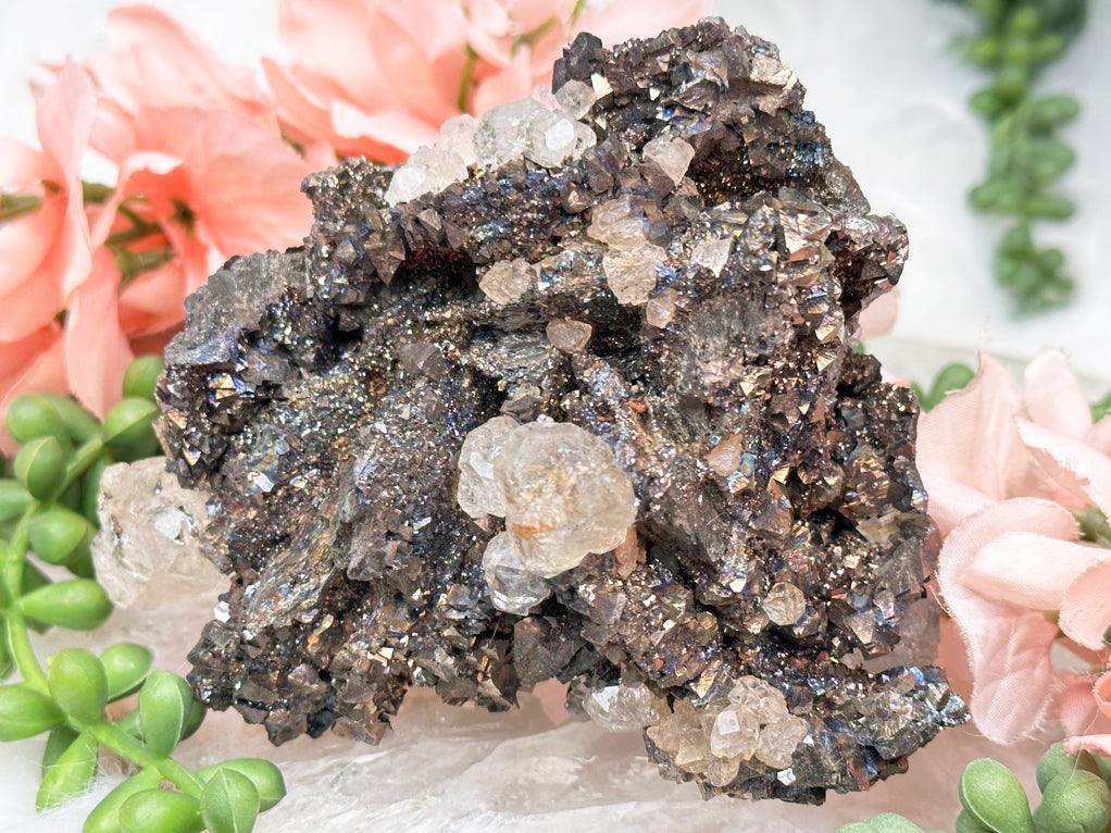 arsenopyrite-clear-fluorite-cluster