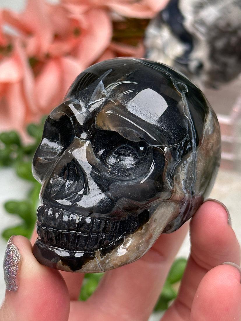 black-agate-skull
