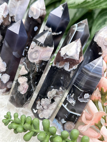 black-blossom-agate-points