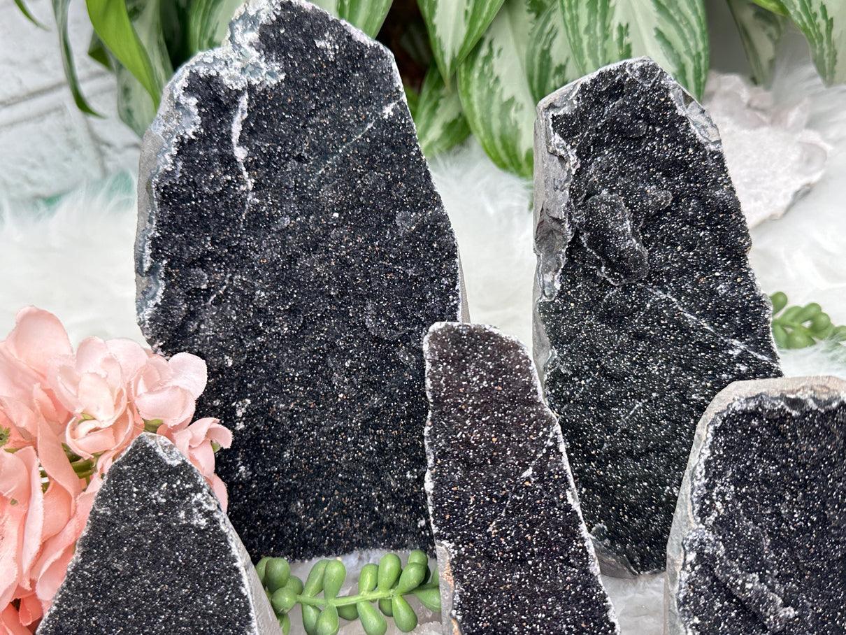 black-galaxy-amethyst-clusters