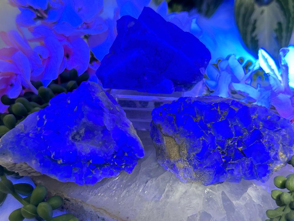 UV Madagascar Green Fluorite